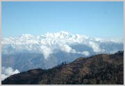 View from The Terraces Kanatal