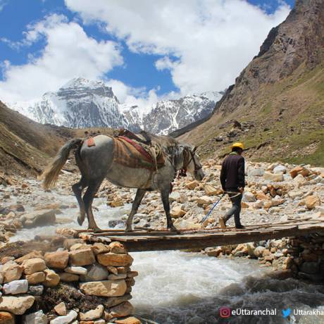 Trek route of Aadi Kailash