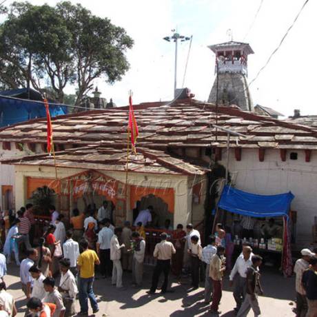 Nanda Devi Temple, Almora during the Nanda Devi Mahotsav