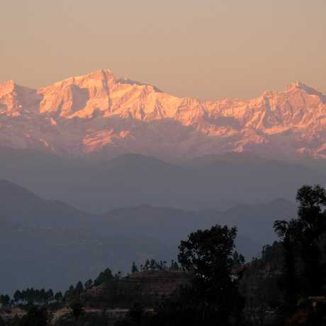 Sunrise at Khirshu, Uttarakhand