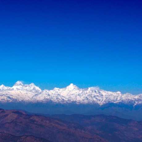 Himalayas from Himalaya from Jhuma Devi in Lohaghat