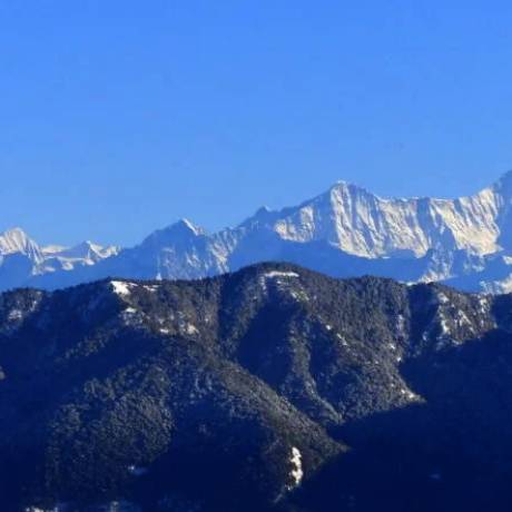 Himalayas Views from Nag Tibba Summit