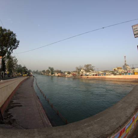 Ganga canal in Roorkee