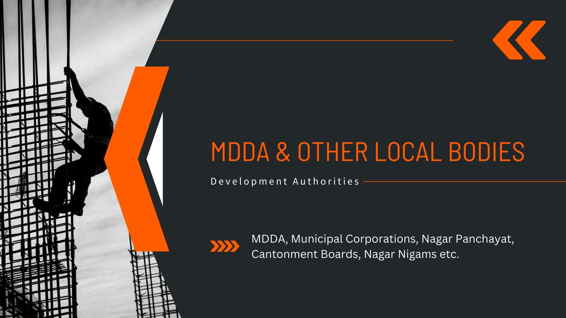 MDDA And Other Local Bodies