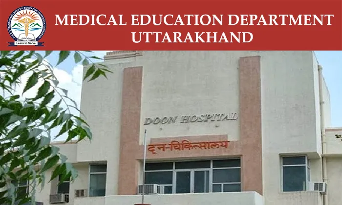 Uttarakhand Medical Education Department
