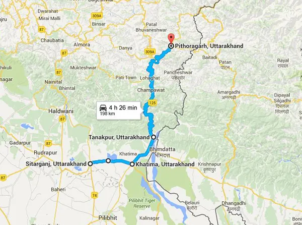 National Highways in Uttarakhand - National Highways Road Routes in  Uttarakhand