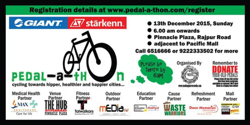 Pedal-a-thon Dehradun 2015