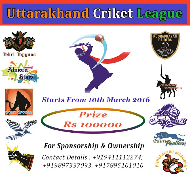 Uttarakhand Cricket League 2016