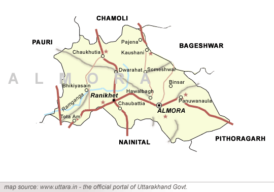 Almora Map