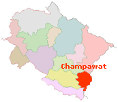 Champawat Map 