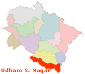 Udham Singh Nagar Map