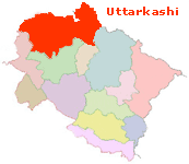 Uttarkashi Map