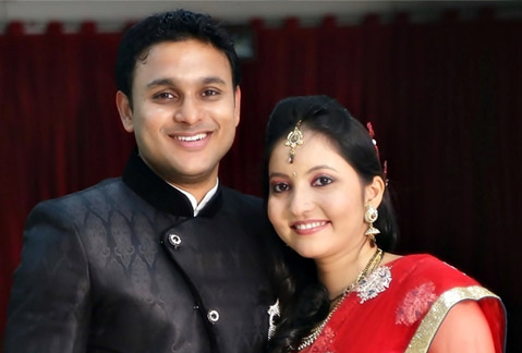 Jyoti and Ashish Negi 