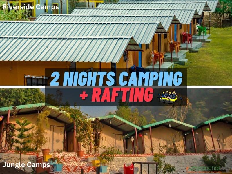 2 Nights Rishikesh Rafting Camping Package Photos
