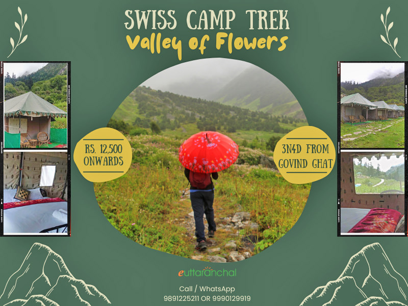 Valley of Flowers Swiss Camps Tour Package ex-Govindghat Photos