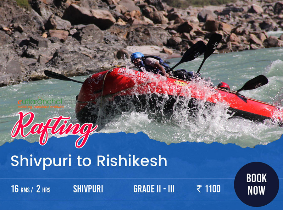 Shivpuri to Rishikesh Rafting Booking Photos