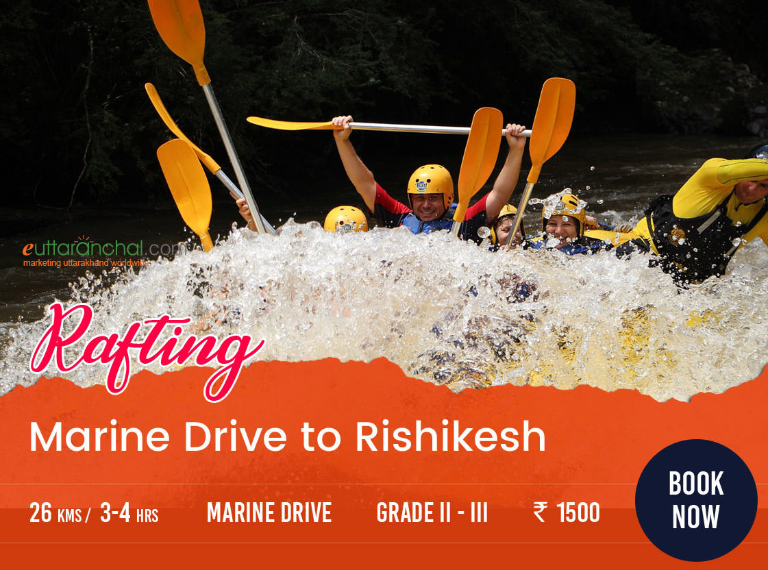 Marine Drive to Rishikesh Rafting Booking Photos