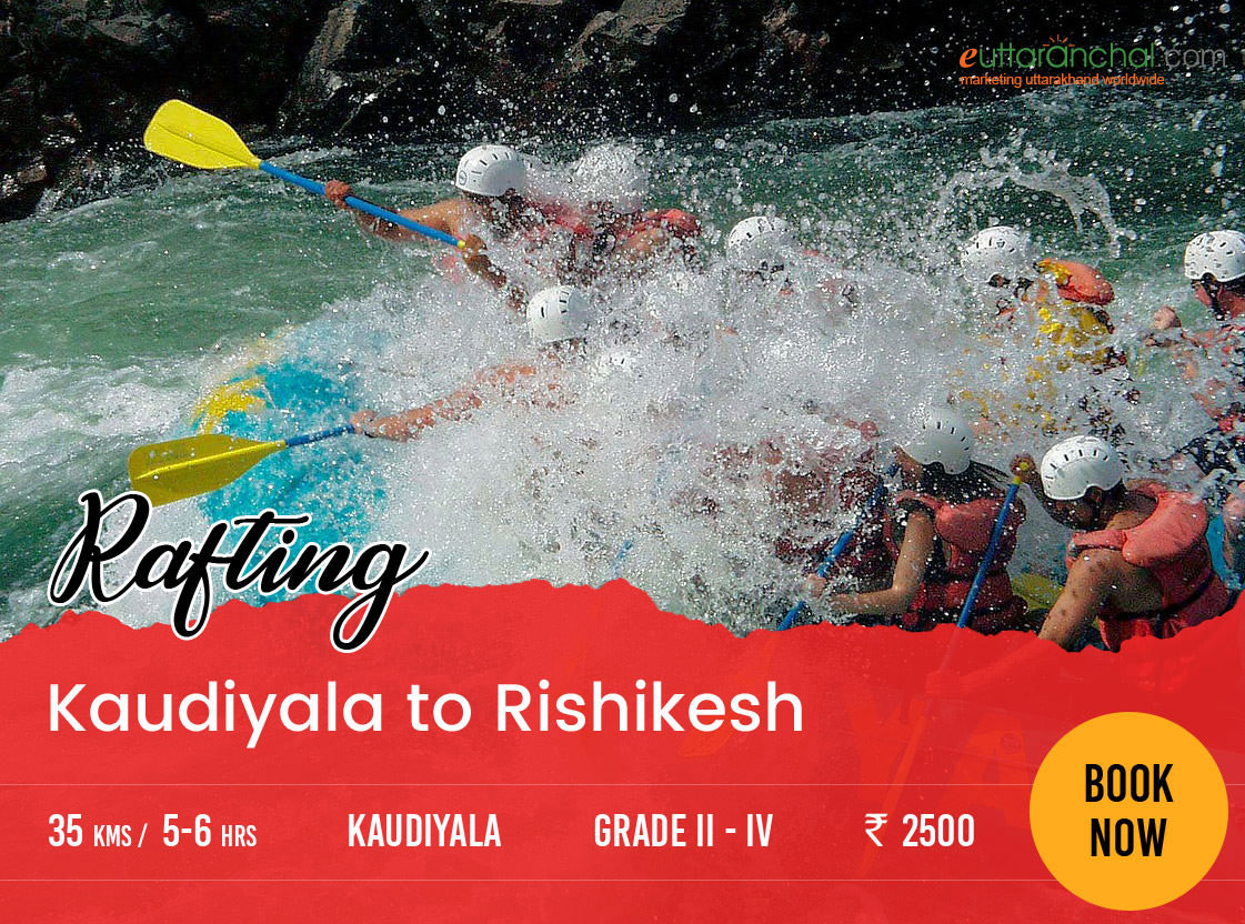 Kaudiyala To Rishikesh Rafting Booking Photos