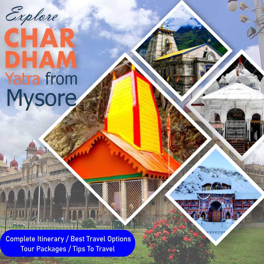 Char Dham Yatra from Mysore