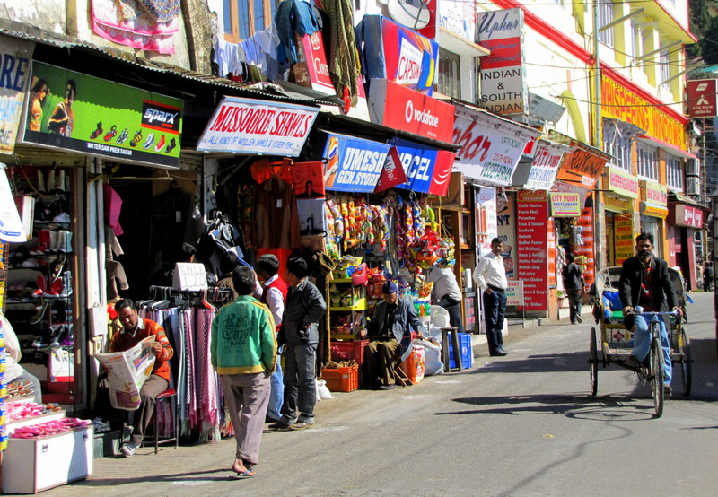 Shopping in Mussoorie