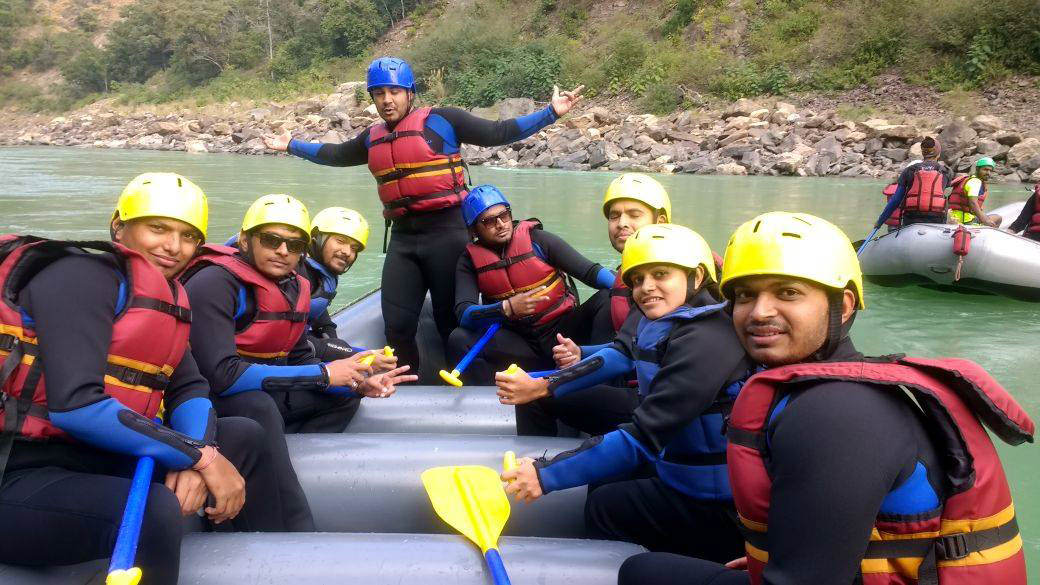 Winters rafting in rishikesh