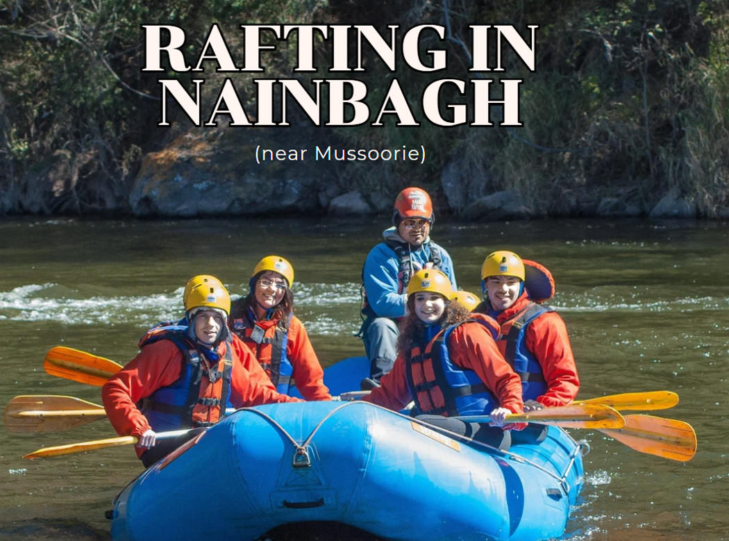 River Rafting in Nainbagh near Mussoorie