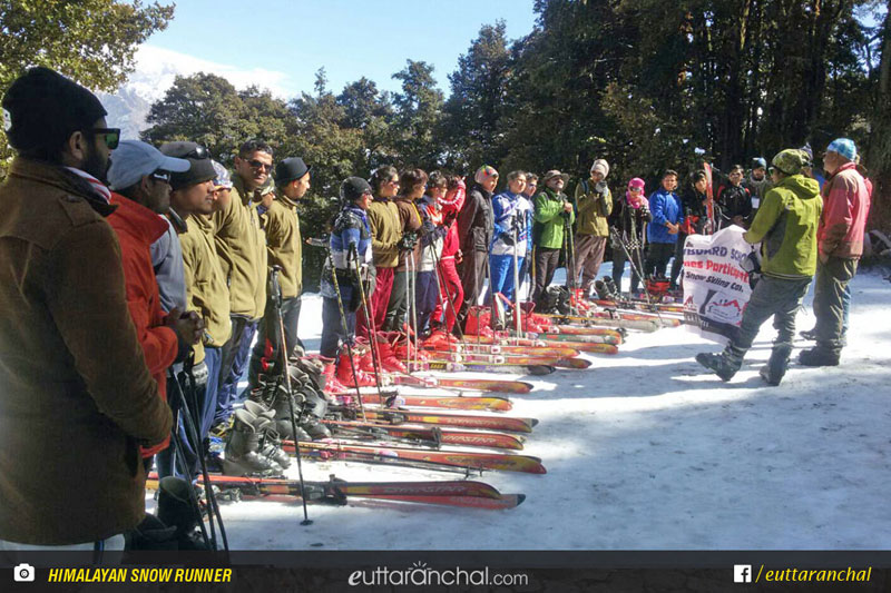 luxury skiing course in auli