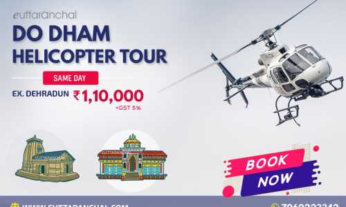 Same Day Do Dham Helicopter Tour Package ex-Dehradun