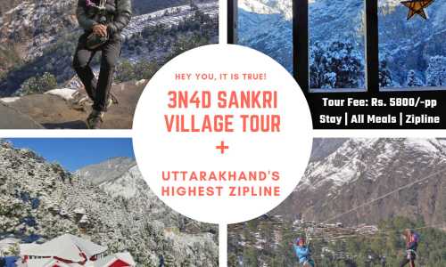 Sankri Village Tour with Zipline Activity