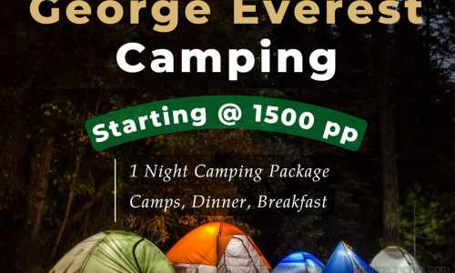 Camping in George Everest near Mussoorie