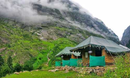 Valley of Flowers Swiss Camps Tour Package ex-Govindghat