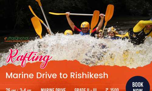 Marine Drive to Rishikesh Rafting Booking