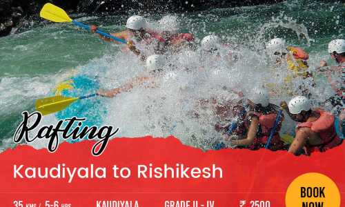 Kaudiyala To Rishikesh Rafting Booking