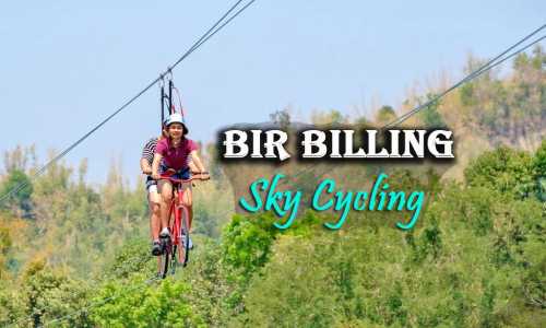 Sky Cycling in Bir Billing