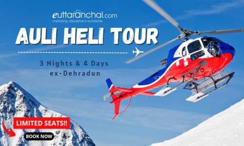 Auli Helicopter Tour ex-Dehradun
