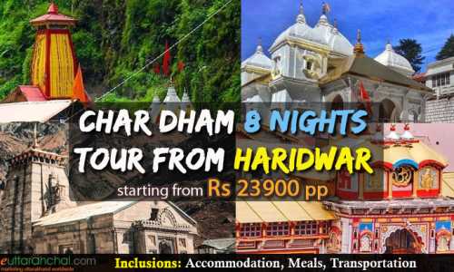 9 Days Chardham Package From Haridwar