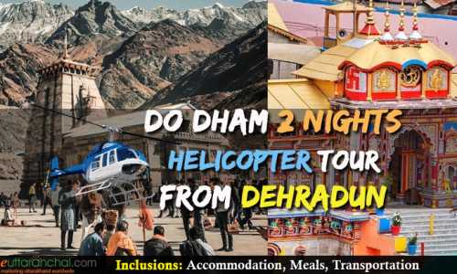 3 Days Kedarnath Badrinath Do Dham Yatra by Helicopter