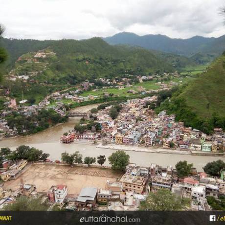 Bageshwar in Monsoon - Bageshwar is a beautiful city lie at the confluence of Saryu and Gomti river. Bageshwar is also famous for the ancient Shiva temple 'Bagnath' which is located near to this confluence.
