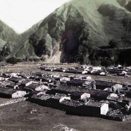 An rare picture of Old Dharchula Town