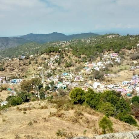 View of Dwarahat Town