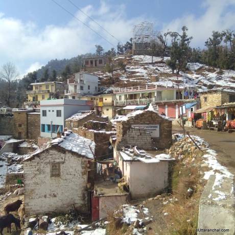 Kanakchauri in Winters after snowfall