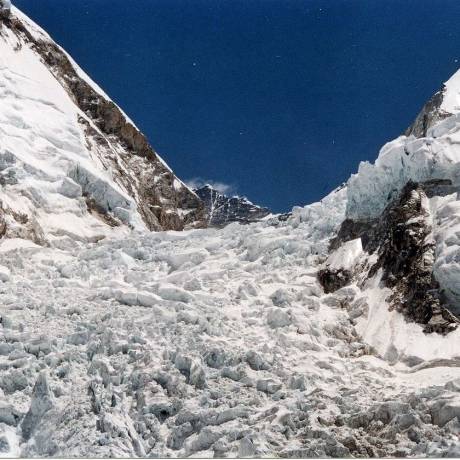 Khumbu Icefall from Glacier