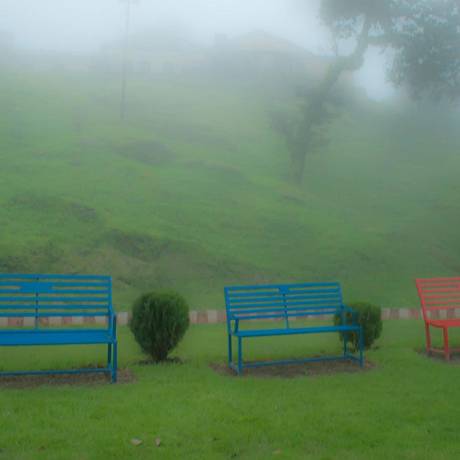benches for tourist near bhulla tal Lansdowne.