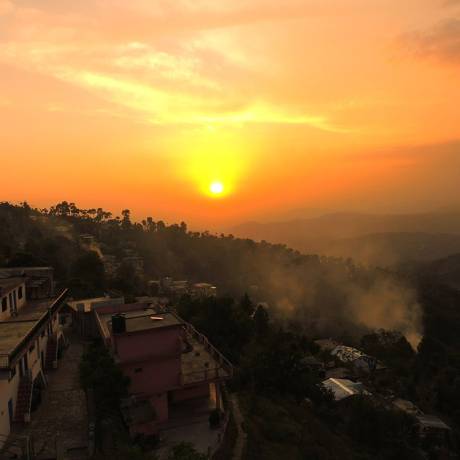 Sunset at Naini Village, Majkhali, Ranikhet