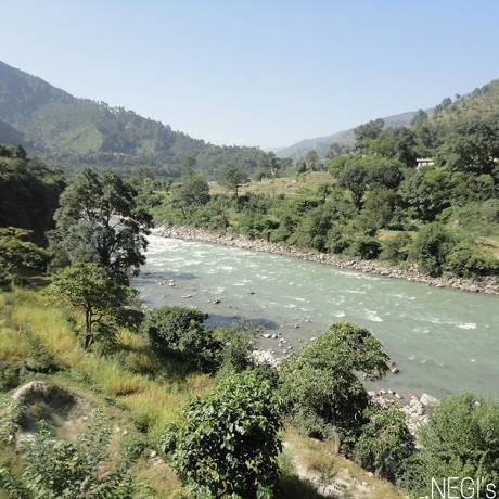 Picturesque view of sodi valley, Rudraprayag.