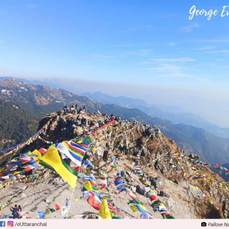 View from George Everest Summit