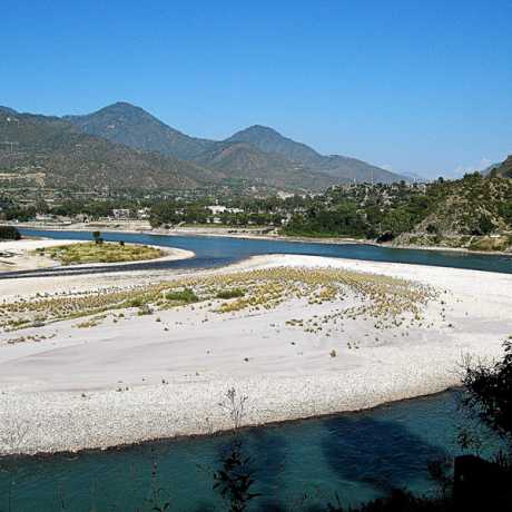 Alaknanda River in Srinagar