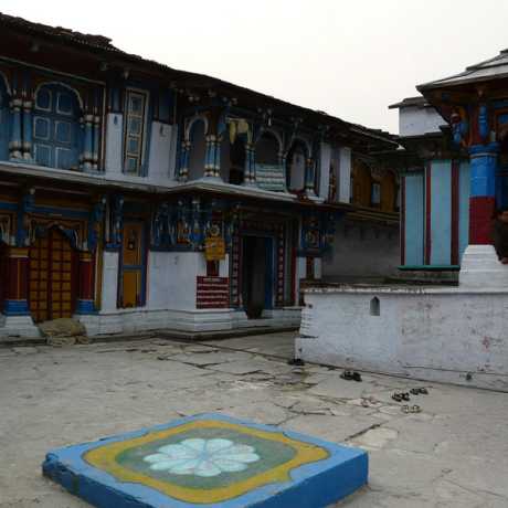 Courtyard of Ukhimath Mandir